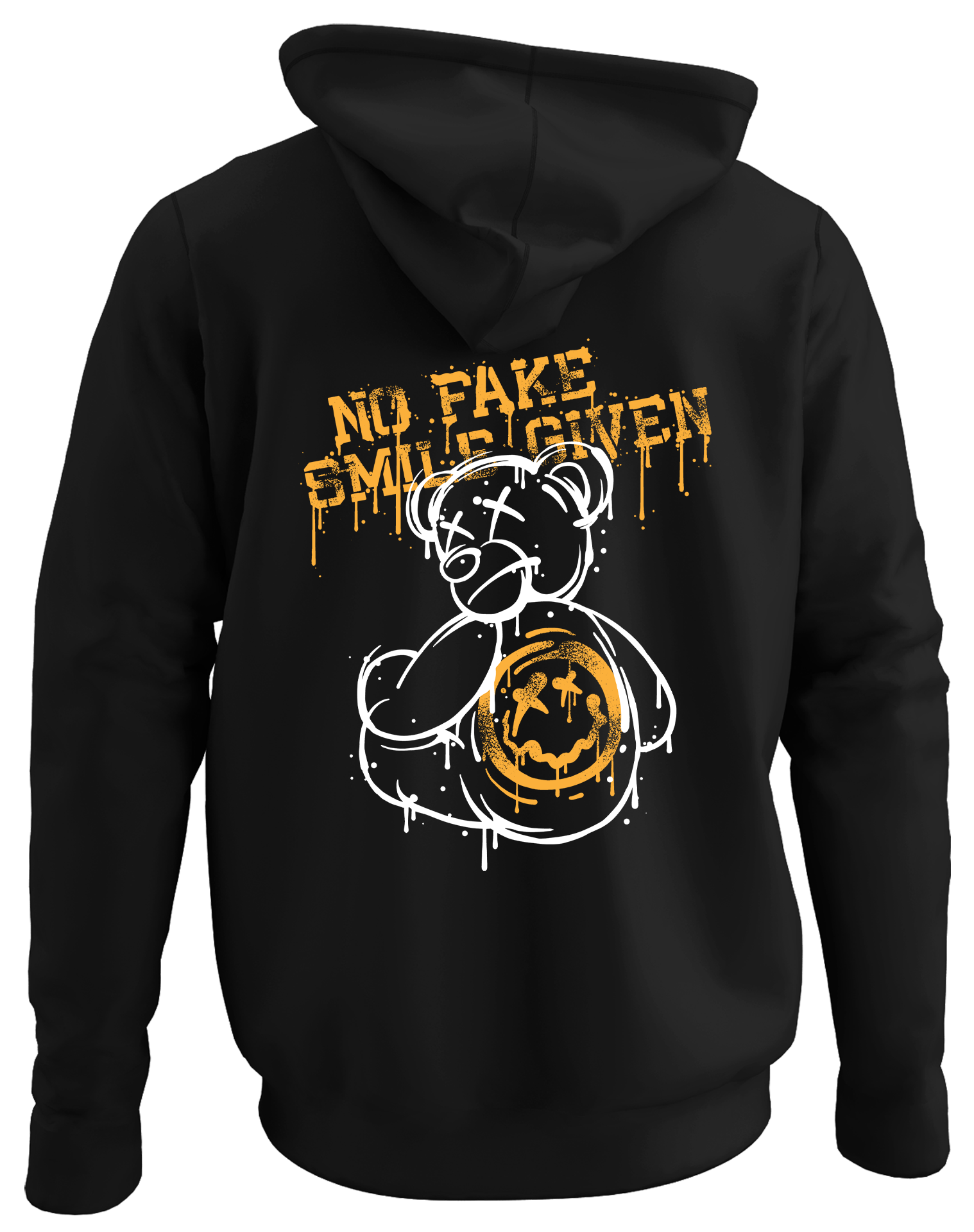 Alfaq No fake smile given hoodie